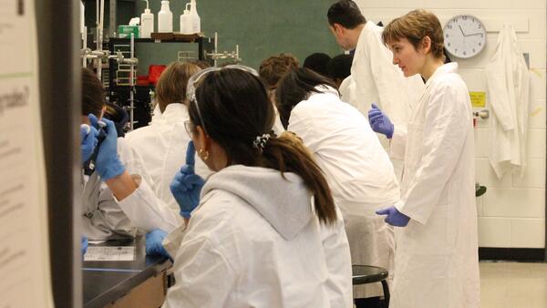 Thumbnail Image for students smiling for the camera